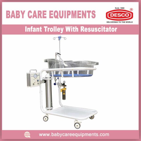 Infant Trolley With Resuscitator