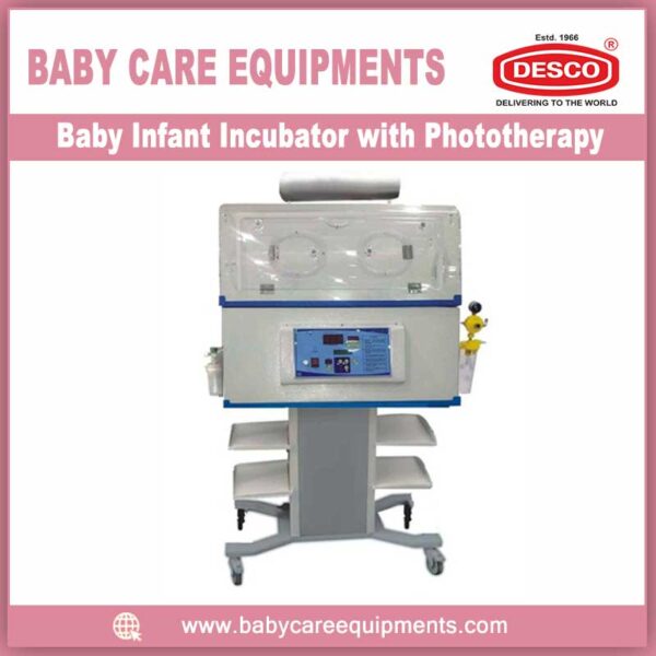 Baby Infant Incubator With Phototherapy