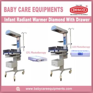 INFANT RADIANT WARMER DIAMOND WITH DRAWER