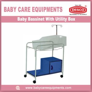 Baby Bassinet With Utility Box